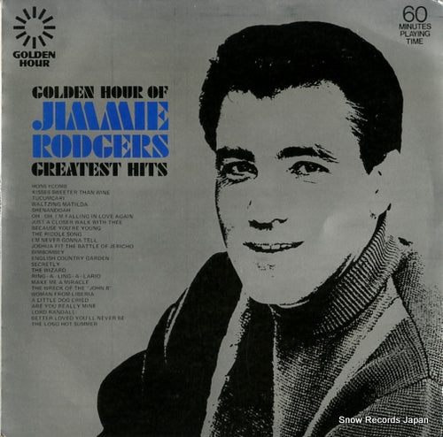 RODGERS, JIMMIE greatest hits GH835