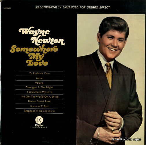 NEWTON, WAYNE somewhere my love SPC-3455