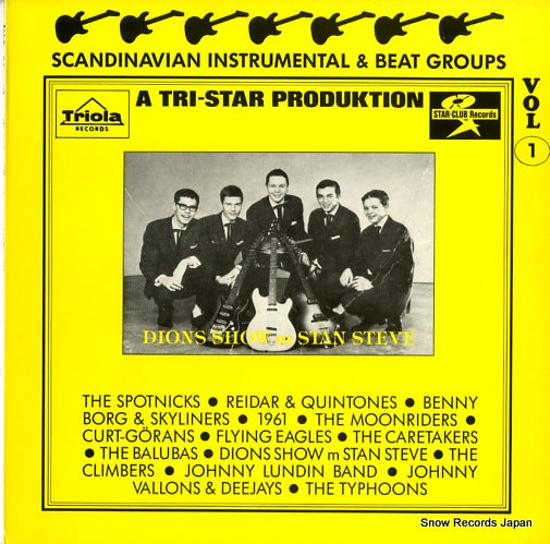 V/A scandinavian instrumental & beat groups vol.1 TLP6007