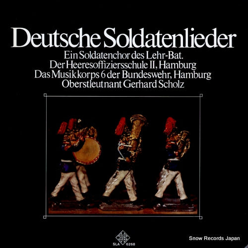 SCHOLZ, GERHARD deutsche soldatenlieder SLA6268
