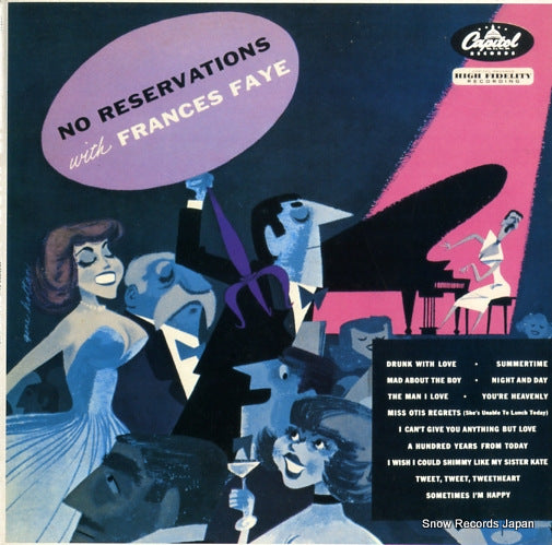 FAYE, FRANCES no reservations 1565491