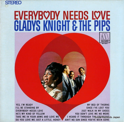 KNIGHT, GLADYS, AND THE PIPS everybody needs love M5-126V1