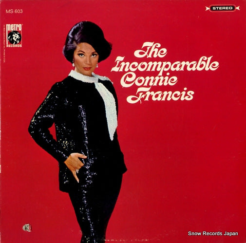 FRANCIS, CONNIE the incomparable MS-603