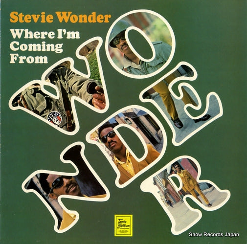 WONDER, STEVIE where i'm coming from STMS5075