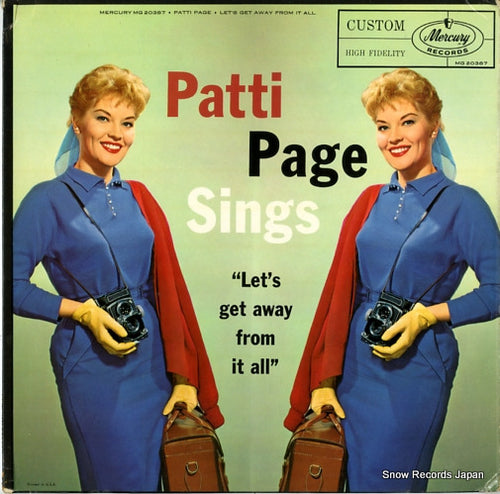 PAGE, PATTI let's get away from it all MG20387