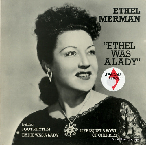 MERMAN, ETHEL ethel was a lady MCL1804