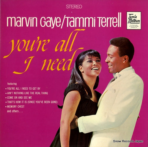GAYE, MARVIN, AND TAMMI TERRELL you're all i need STMS5005