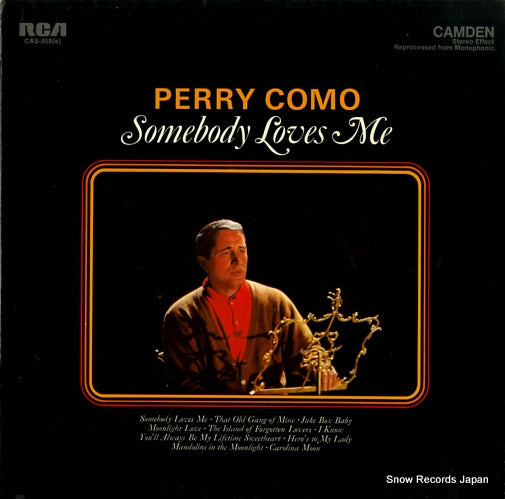 COMO, PERRY somebody loves me CAS-858(E)