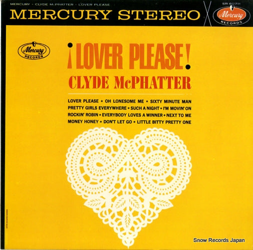 MCPHATTER, CLYDE lover please SR60711