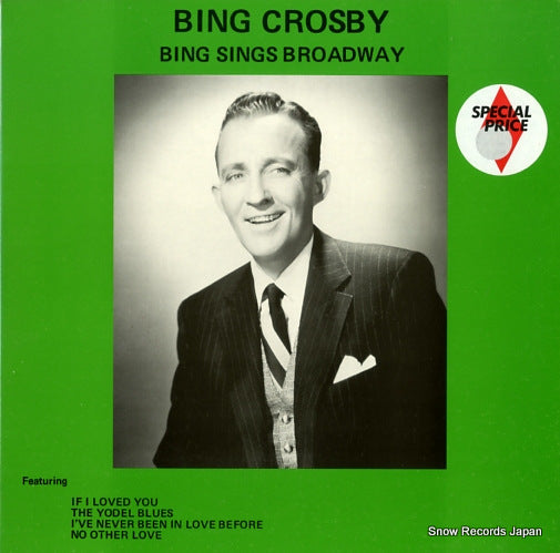 CROSBY, BING bing sings broadway MCL1730