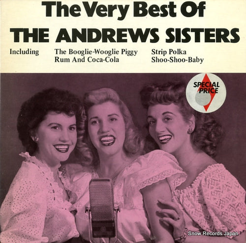 ANDREWS SISTERS, THE the very best of the andrews sisters MCL1635