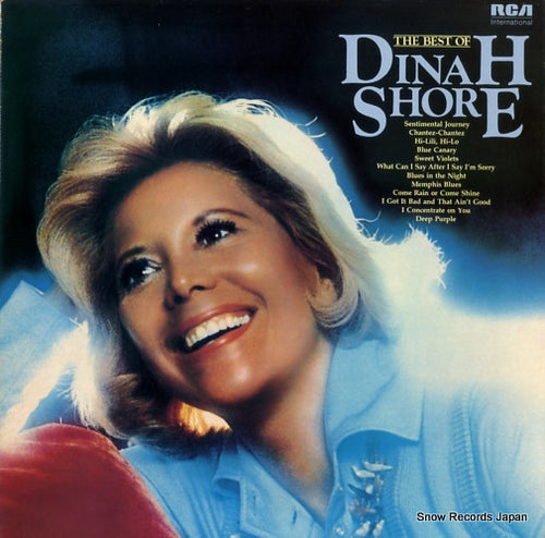 SHORE, DINAH the best of dinah INTS5062