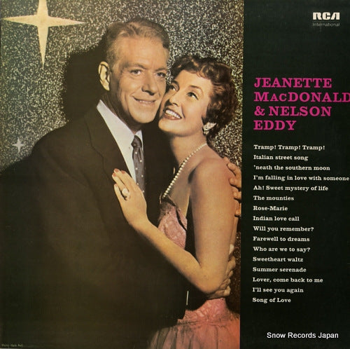 MACDONALD, JEANETTE, AND NELSON EDDY jeanette macdonald & nelson eddy INTS5016