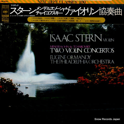 STERN, ISAAC mendelssohn & tchaikovsky; two violin concertos SOCL1019