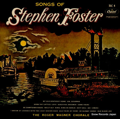 WAGNER, ROGER songs of stephen foster 2LC-4