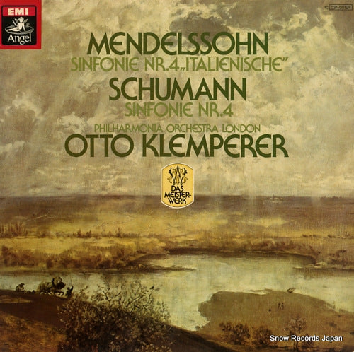 KLEMPERER, OTTO mendelssohn; sinfonie nr.4 "italienische" 1C037-00524