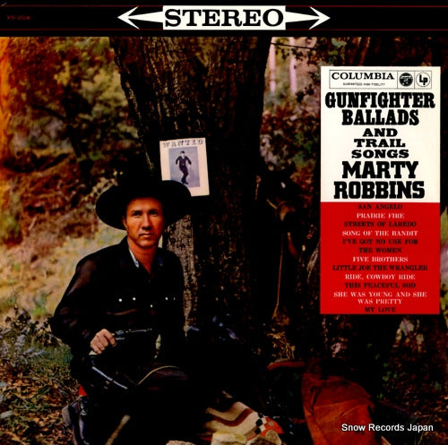 ROBBINS, MARTY gunfighter ballads and trail songs YS-204