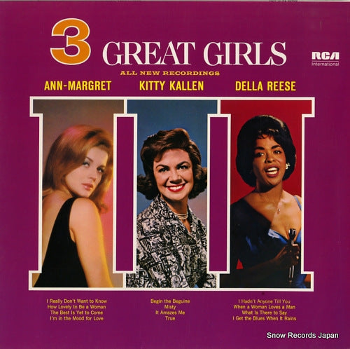 ANN-MARGRET / KITTY KALLEN / DELLA REESE 3 great girls NL89455