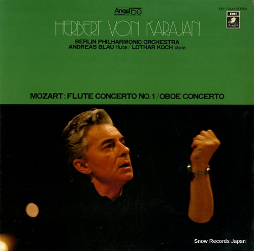 KARAJAN, HERBERT VON mozart; flute concerto no.1/oboe concerto EAC-70239
