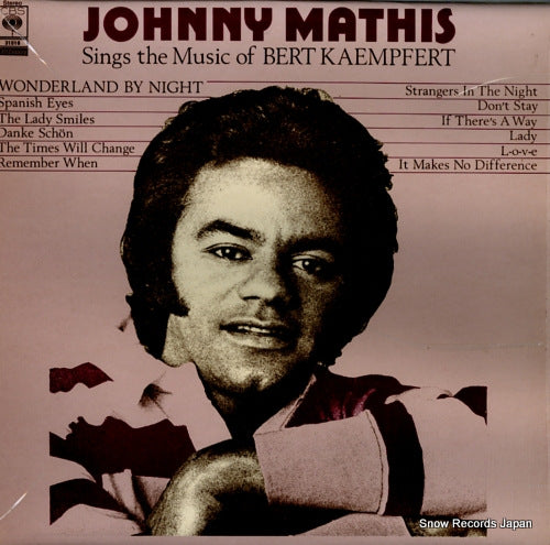 MATHIS, JOHNNY sings the music of bert kaempfert CBS31518