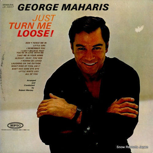 MAHARIS, GEORGE just turn me loose! LN24037