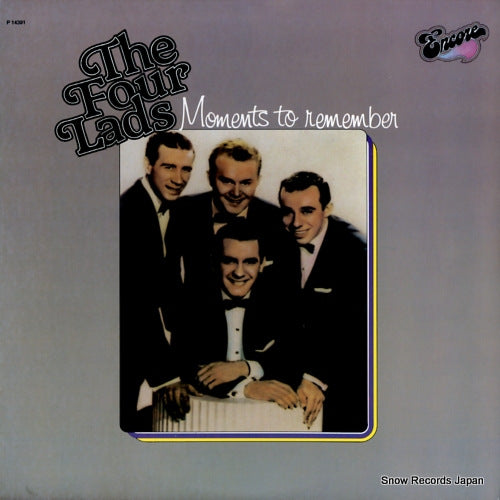 FOUR LADS, THE moments to remember P14391