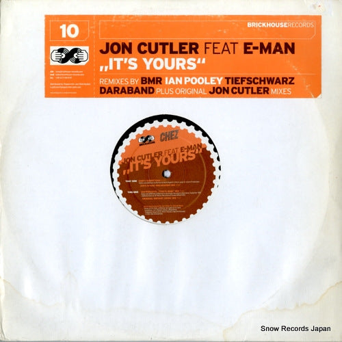 CUTLER, JON it's yours BH010