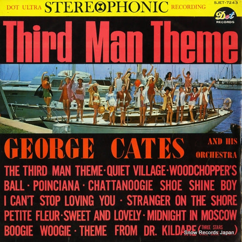 CATES, GEORGE third man theme SJET-7243