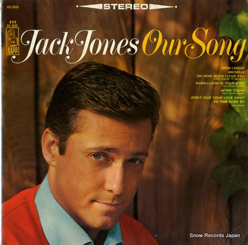 JONES, JACK our song KS-3531