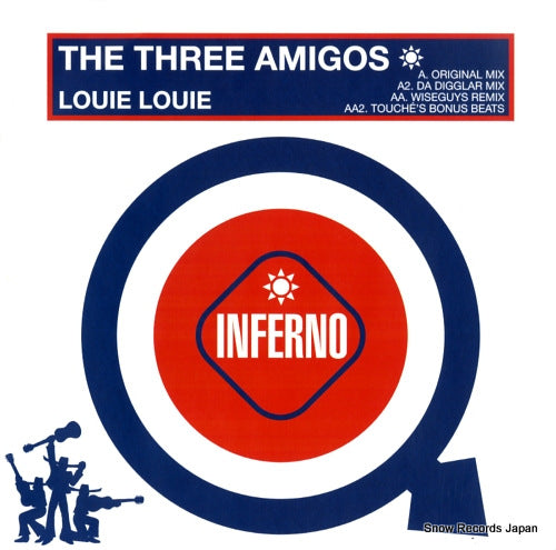 THREE AMIGOS, THE louie louie TFERN17