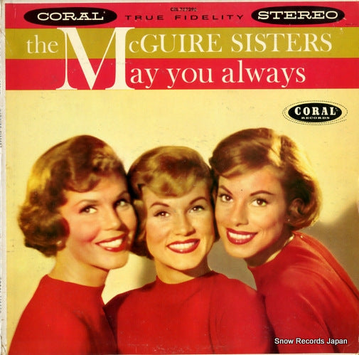 MCGUIRE SISTERS, THE may you always CRL757296