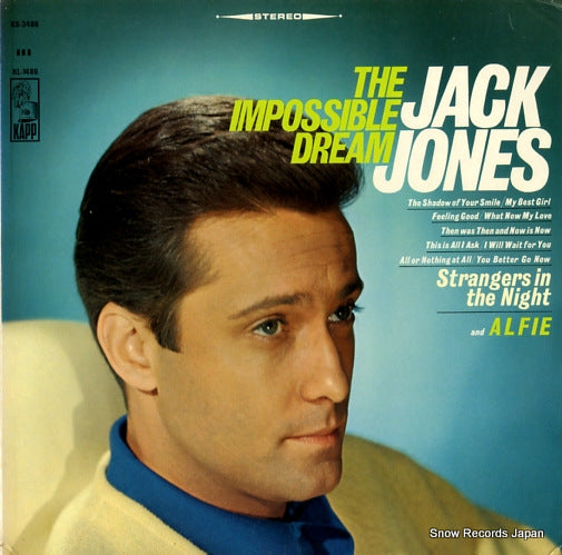 JONES, JACK the impossible dream KS-3486