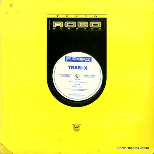 TRAN-X what a beautiful trance world / trance machine '95 ROBO-9401