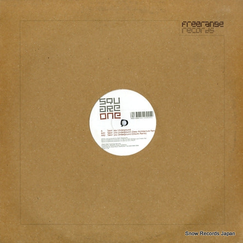 SQUARE ONE takin' you underground FR023