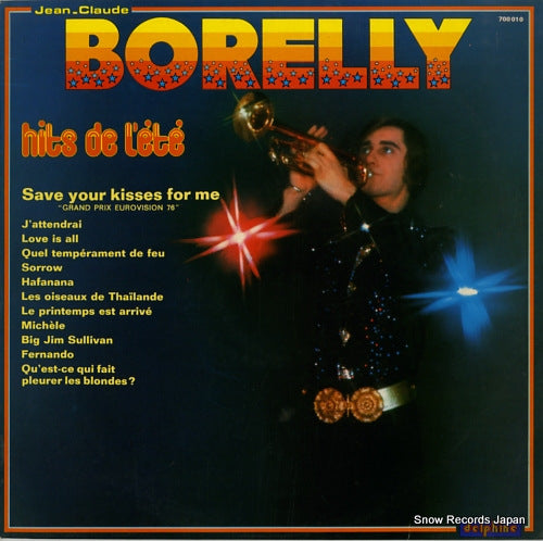 BORELLY, JEAN-CLAUDE hits de l'ete 700010