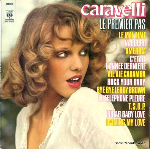 CARAVELLI le premier pas CBS80543