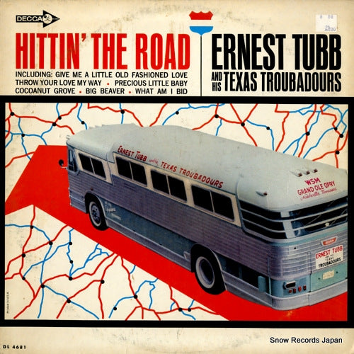 TUBB, ERNEST hittin' the road DL4681