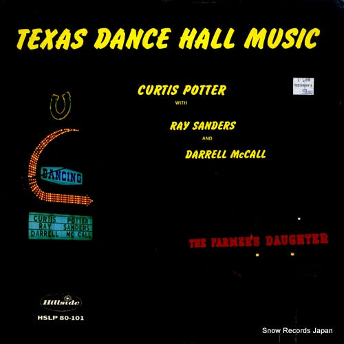 POTTER, CURTIS texas dance hall music HSLP80-101