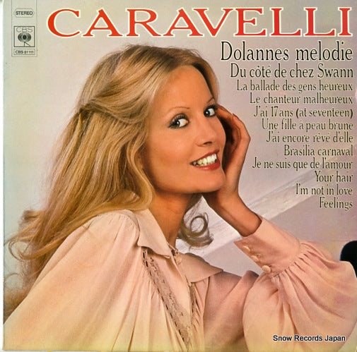 CARAVELLI dolannes melodie CBS81111