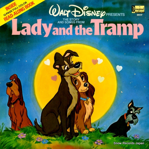 WALT DISNEY the story and songs from lady and the tramp DISNEYLAND3917