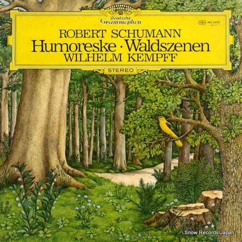 KEMPFF, WILHELM schumann; humoreske / waldszenen MG2440