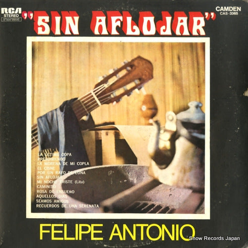 ANTONIO, FELIPE sin aflojar CAS-3365