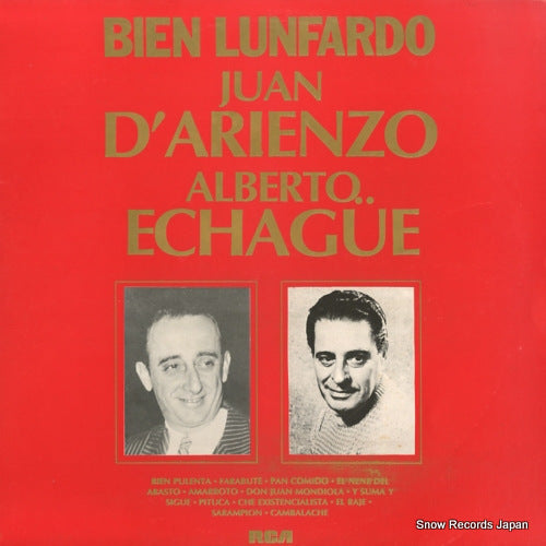 D'ARIENZO, JUAN bien lunfardo TLP-50177