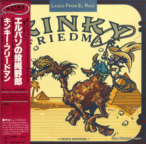 FRIEDMAN, KINKY lasso from el paso 25AP319