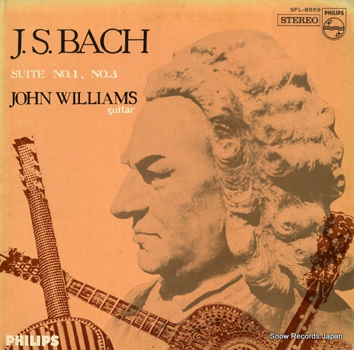 WILLIAMS, JOHN j.s.bach; suite no.1, no.3 SFL-8559