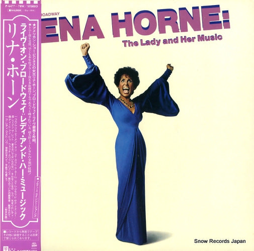 HORNE, LENA live on broadway the lady and her music P-6477