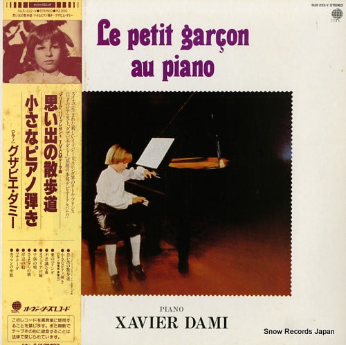 DAMI, XAVIER le petit garcon au piano SUX-222-V