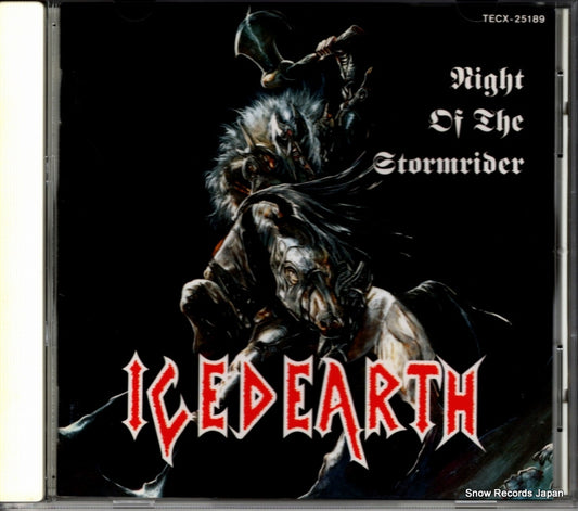 ICED EARTH night of the stormrider TECX-25189