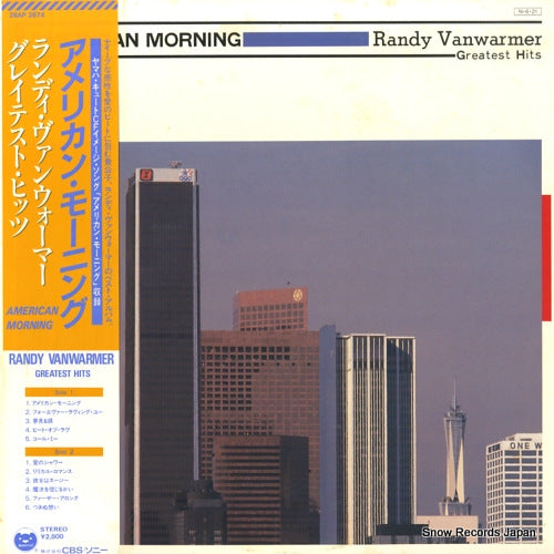 VANWARMER, RANDY american morning / greatest hits 28AP2874
