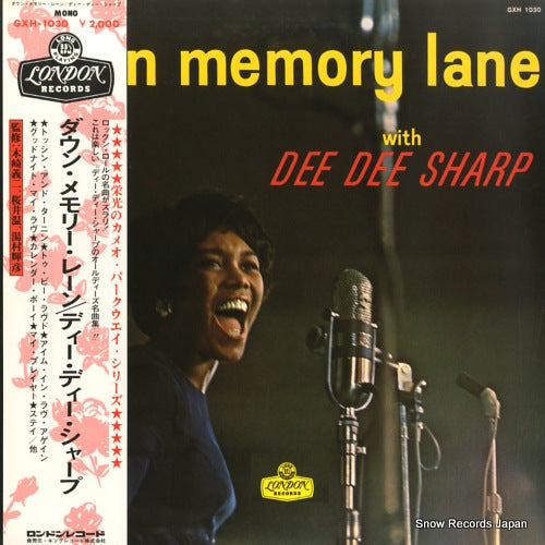 SHARP, DEE DEE down memory lane with dee dee sharp GXH-1030